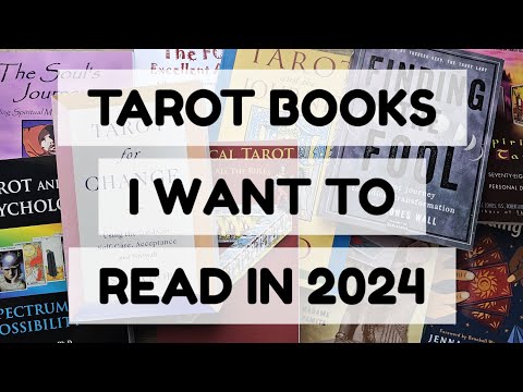 TAROT BOOKS I PLAN ON READING IN 2024 #tbr