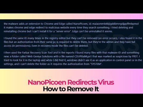 NanoPicoen Pop-up Malware - Removal Guide [Fix]