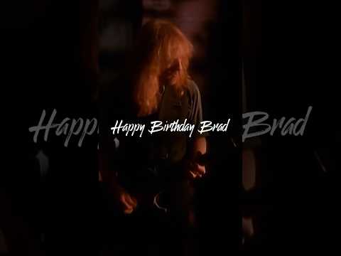 Happy birthday Brad!