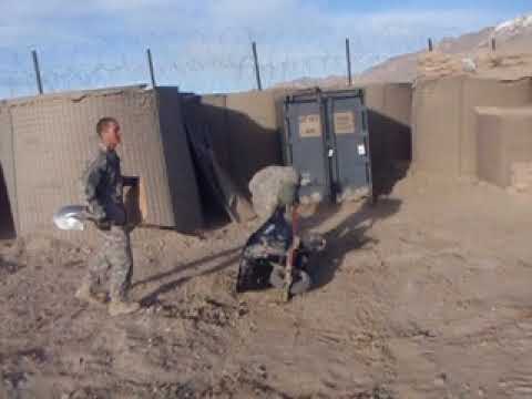 wheelbarrow jousting in Afghanistan