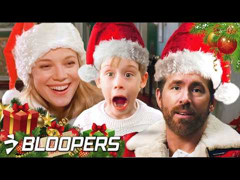 HOLIDAY MOVIE BLOOPERS MASHUP  | Funniest Outtakes from Christmas Classics