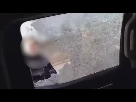 Watch: ICE breaks window of Spokane woman's car