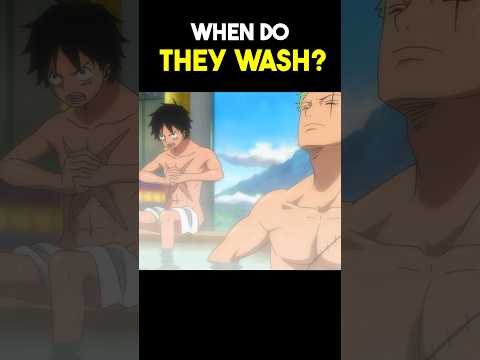 How often the Strawhats wash themselves #onepiece #strawhats #anime