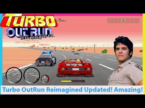 Turbo OutRun Reimagined Updated! The Best Sega Racing Game in Years!