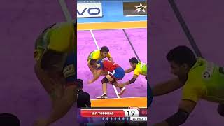 Pardeep Narwal powerful raid to all out Patna Pirates in the PKL 9