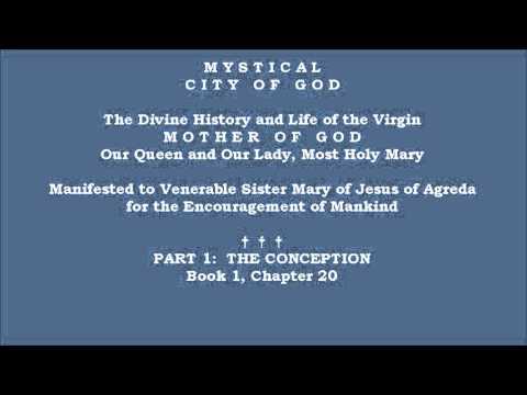 Book 1 - Chapter 20 - Mystical City of God: Divine History & Life of Mary, Mother of God