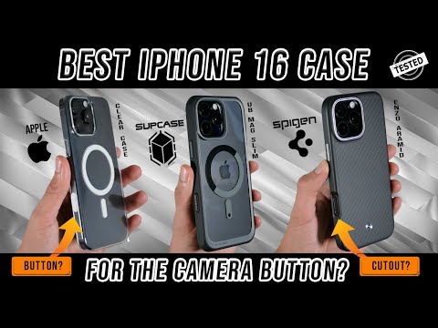 BEST iPhone 16 Case for the Camera Button? | Apple Case vs. Alternatives