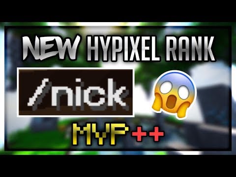 I GOT MVP++ RANK! 🔥 (New Hypixel Rank!) 😍 MVP++ Rank Giveaway