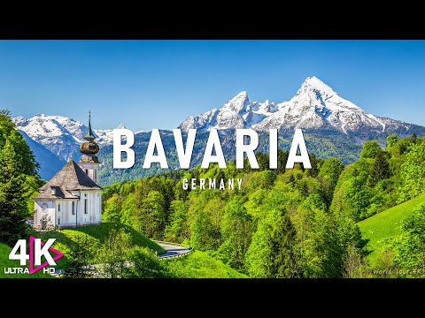 FLYING OVER BAVARIA (4K UHD) - Relaxing Music Along With Beautiful Nature Videos - 4K Video Ultra HD