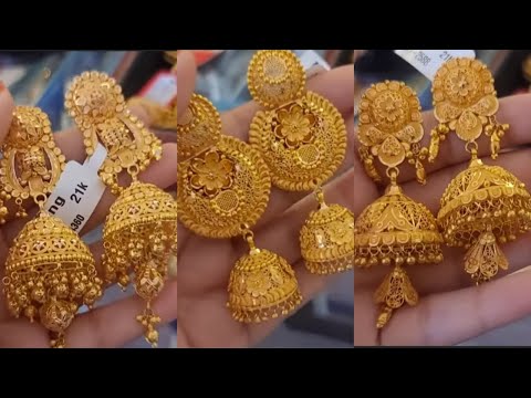 gold earrings| gold earrings| earrings|latest design gold earrings|gold earrings collections