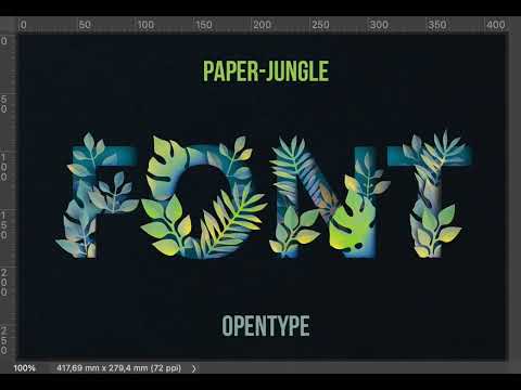 Paper Jungle Font