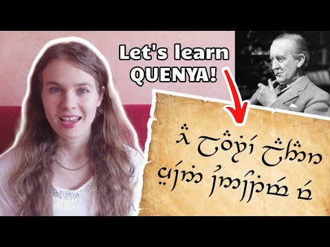 How to speak QUENYA! – Tolkien's Elvish Language from Lord of the Rings