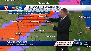 Iowa weather: Severe storms bring blizzard conditions, rain, hail and more