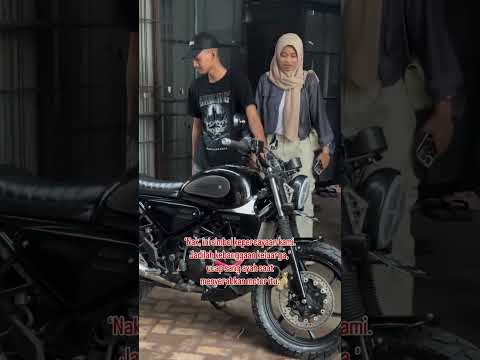 Motor CB150R adalah bukti cinta ayah yang pernah berjanji menghadiahkan motor custom untuk putranya.