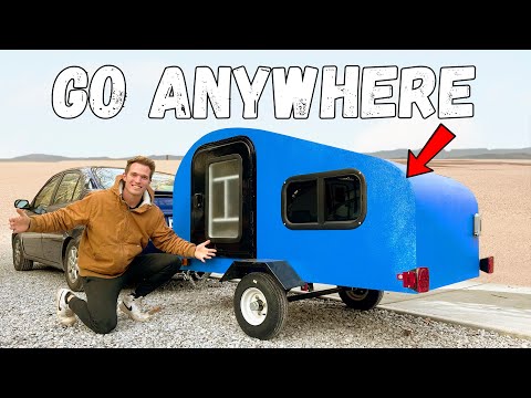 I Built a (One-person) MICRO Camper!