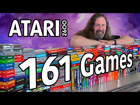 My Atari 2600 Game Collection (161 Games: Uncommon, $$$ & Hidden Gems)