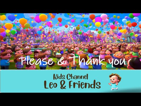 ✨ Please & Thank You Song | The Magic Words for Kids! 🎶