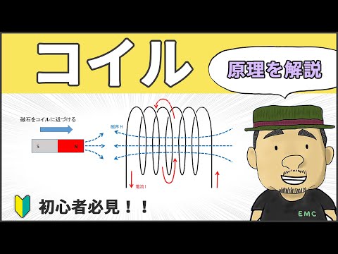 【電気回路】文系でもわかる！コイルの原理 #92