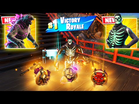 GREEN GLOW (GODZILLA PORTAL) vs NEW 3 MEDALLIONS & MYTHIC’S CHALLENGE ( NEW! FORTNITE CHAPTER 6 )