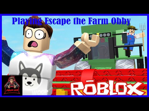 I escaped the farm in Roblox!!!