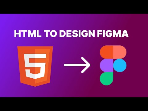 How to Convert Html to Design Using Figma Plugin (2024)