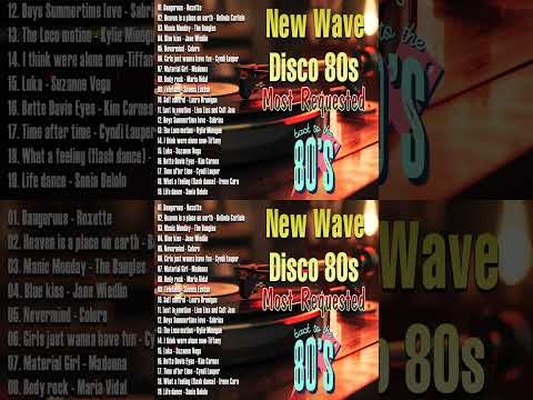 New Nonsstop Most Requested New Wave Disco 80s Nonstop Remix