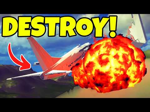 Testing Which Plane BEST Survives Crashes In Besiege! | Crash Test Gameplay