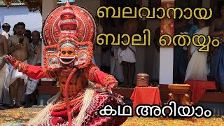 ബാലി തെയ്യം | കഥ അറിയാം | പരിയാരകാരൻ തറവാട് | #explorewitharju #theyyam #kaliyattam #viral #trending