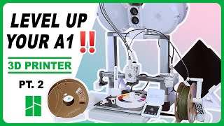 🪛15 Must-Have Upgrades for the Bambu Lab A1 3D Printer! + AMS Lite & A1 Mini