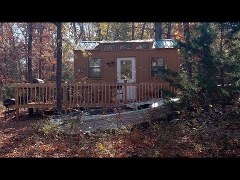 10x16 Shed Conversion Guest Cabin Finished