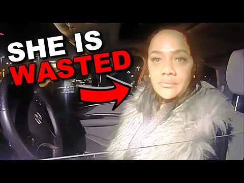 Extremely Drunk Woman Arrested for DUI