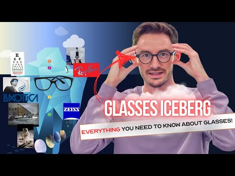 The GLASSES Iceberg EXPLAINED - Everything you need to know about glasses