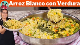 Cómo lograr el ARROZ BLANCO perfecto, Esponjoso y Delicioso |