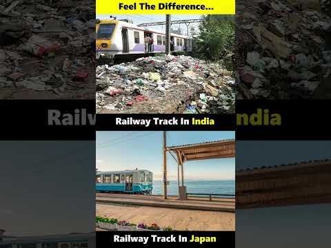 Indian tracks VS Japan tracks #difference