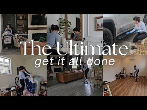 THE ULTIMATE HOME REFRESH | GET IT ALL DONE WITH ME | MASS CLEANING BEFORE TRAVEL