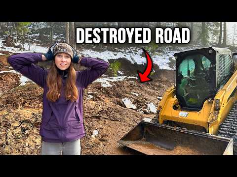 Our Road is GONE (major mudslide)