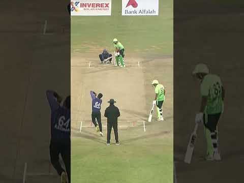 Zahid Mahmood Hits a Beautiful Reverse Sweep #KHIBvLRK #NationalT20 #SportsCentral #Shorts MA2K