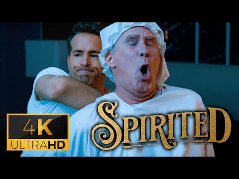 Spirited Ryan Reynolds And Will Ferrell Funny Scene