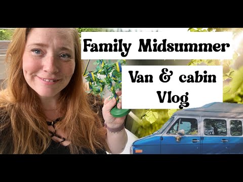 Midsummer vanlife in sweden - Vlog