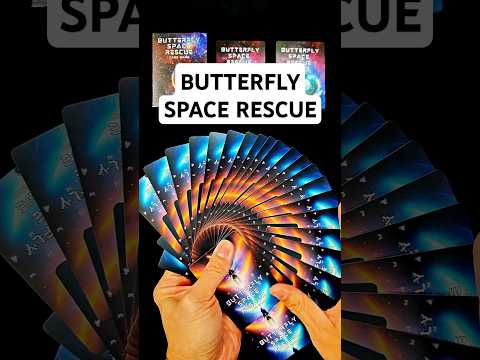 Unboxing - Butterfly Space Rescue card game