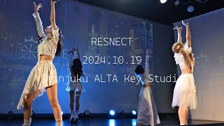 RESNECT 「新宿 ALTA Key Studio」　2024/10/19