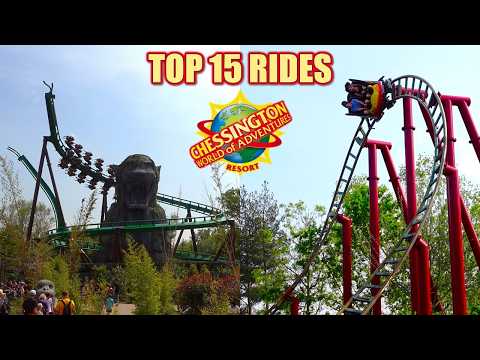 Top 15 Rides at Chessington World of Adventures