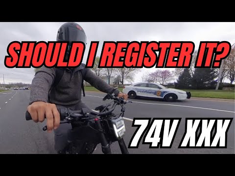 My 60 MPH Daily Commuter - 74V Talaria XXX Electric Bike