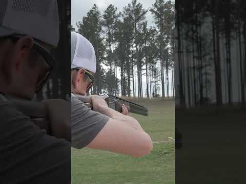 Shooting the SKB 90TSS Trap Shotgun