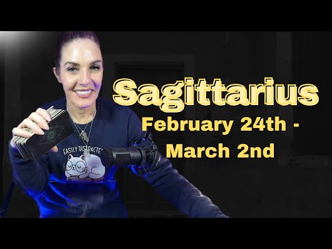 Sagittarius ♐ "I Almost Didn't Recognise You!" 🥸February 24th - March 2nd Tarot Reading 🔮✨