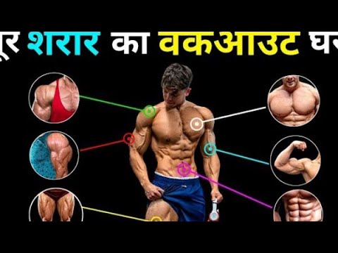 Full Body Home Workout How To Build All Body At Home Gorpa Full Body Workout 💪🔥