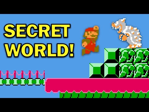 Glitched Worlds in Super Mario Bros!