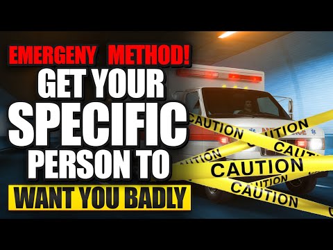 The Emergency Method: Manifest Your Specific Person Instantly