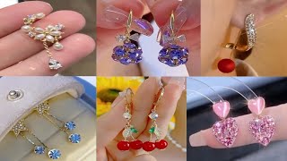 Small Earrings For Daily Use ☺️||Latest Earrings Design||2024 Korean Earrings Collection😍||Earrings