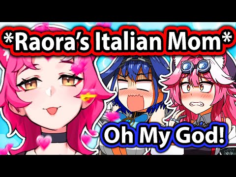 Raora IRL Mom is Too ITALIAN and Surprised Kronii 【Hololive】